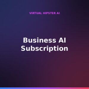 Business AI Subscription